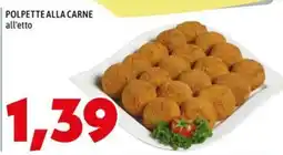 MEGA Polpette alla carne offerta