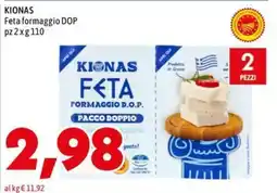 MEGA Kionas Feta formaggio DOP offerta