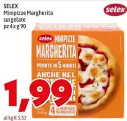 MEGA Selex Minipizze Margherita offerta