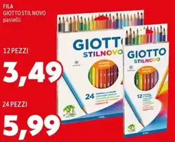 MEGA Giotto pastelli offerta