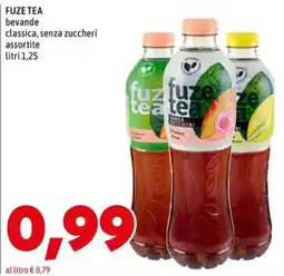MEGA Fuze Tea bevande classica, senza zuccheri offerta