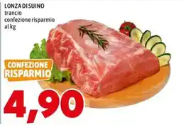 MEGA LONZA DI SUINO offerta