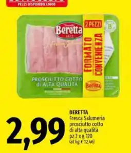 Emi Supermercati Beretta prosciutto cotto di alta qualità offerta