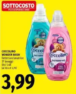 Emi Supermercati Coccolino Wonder Wash Detersivo lavatrice offerta