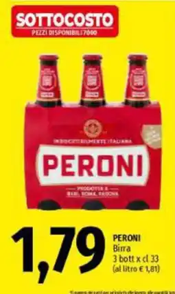 Emi Supermercati Peroni Birra offerta