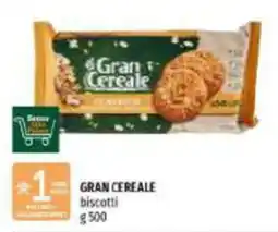 Emi Supermercati Gran Cereale biscotti offerta