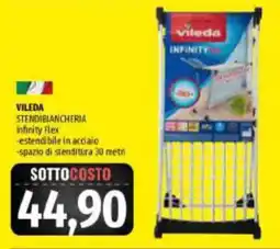 Emi Supermercati Vileda stendibiancheria infinity Flex offerta