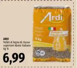 Emi Supermercati Ardi Pellet di legno di classe superiore Abete Italiano offerta