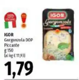Emi Supermercati IGOR Gorgonzola DOP Piccante offerta