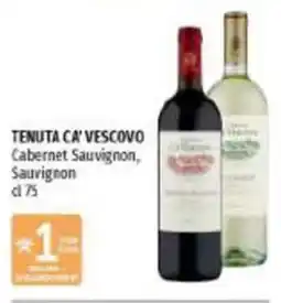 Emi Supermercati Tenuta Ca' Vescovo Cabernet Sauvignon, Sauvignon offerta