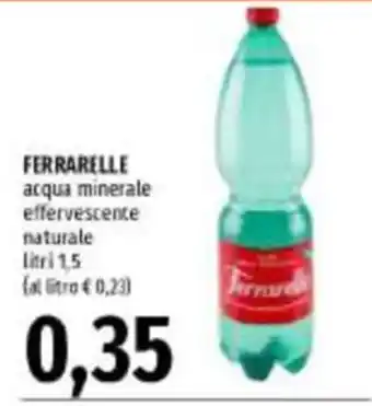 Ferrarelle acqua minerale effervescente naturale