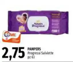Emi Supermercati Pampers Progressi Salviette offerta