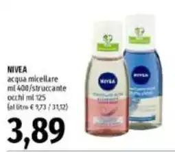 Emi Supermercati NIVEA acqua micellare offerta