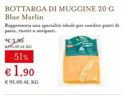 Eataly Bottarga di muggine Blue Marlin offerta