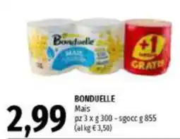 Emi Supermercati Bonduelle Mais offerta
