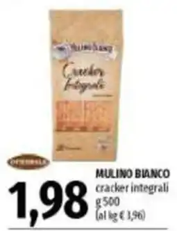 Emi Supermercati Mulino Bianco cracker integrali offerta