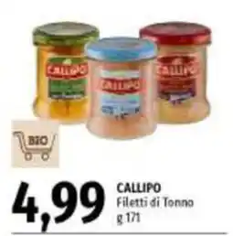 Emi Supermercati Callipo Filetti di Tonno offerta