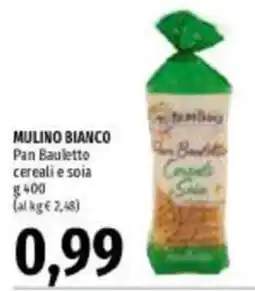Emi Supermercati Mulino Bianco Pan Bauletto cereali e soia offerta