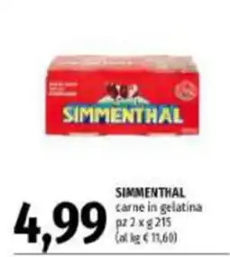 Emi Supermercati Simmenthal carne in gelatina offerta