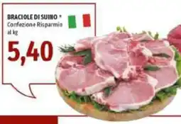 Emi Supermercati Braciole di suino offerta
