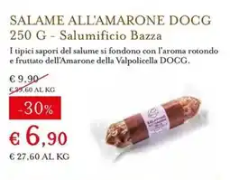 Eataly Salame all'Amarone DOCG - Salumificio Bazza offerta