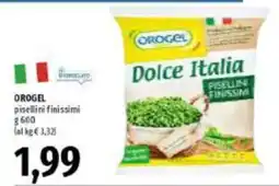 Emi Supermercati Orogel pisellini finissimi offerta