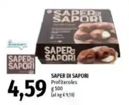 Emi Supermercati Saper di sapori Profiteroles offerta