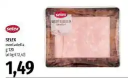 Emi Supermercati Selex mortadella offerta