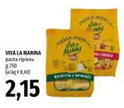 Emi Supermercati Viva la mamma pasta ripiena offerta