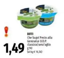 Emi Supermercati Biffi Che Sugo! Pesto alla Genovese D.O.P. offerta