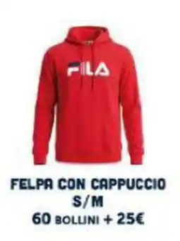 Emi Supermercati FelPA con cappuccio Fila offerta