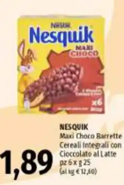 Emi Supermercati Nesquik Maxi Choco Barrette offerta