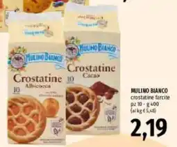 Emi Supermercati Mulino Bianco crostatine farcite offerta