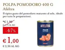 Eataly Polpa pomodoro Afeltra offerta