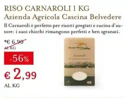 Eataly Riso Carnaroli Azienda Agricola Cascina Belvedere offerta