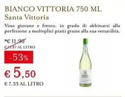 Eataly Bianco Vittoria Santa Vittoria offerta