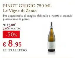 Eataly Pinot Grigio Le Vigne di Zamò offerta
