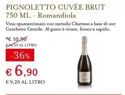 Eataly Pignoletto Cuvée Brut Romandiola offerta