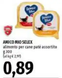 Emi Supermercati Amico mio Selex paté assortito offerta