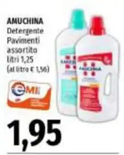Emi Supermercati Amuchina Detergente Pavimenti offerta