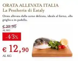 Eataly Orata allevata Italia offerta