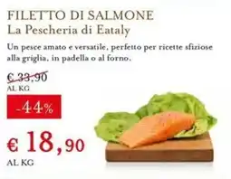 Eataly Filetto di salmone offerta