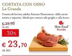Eataly Costata con osso La Granda offerta
