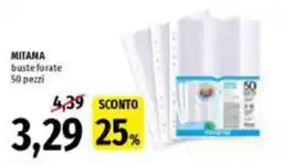 Emi Supermercati Mitama buste forate offerta