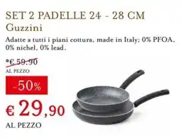 Eataly Set 2 padelle Guzzini offerta