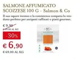 Eataly Salmone affumicato scozzese Salmon & Co offerta