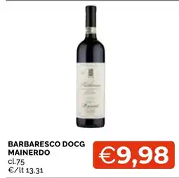 Mercatò Local Barbaresco DOCG Mainardo offerta