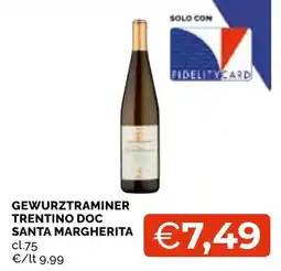 Mercatò Local Gewurztraminer Trentino Doc Santa Margherita offerta