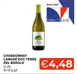 Mercatò Local Chardonnay Langhe Doc Terre del Barolo offerta