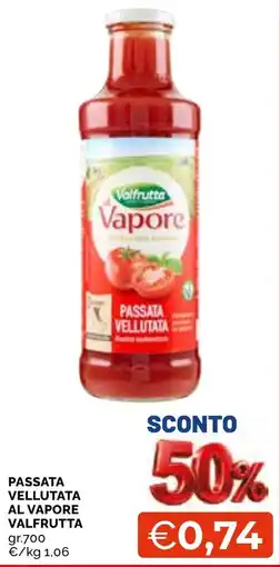 Mercatò Local Passata vellutata al vapore Valfrutta offerta